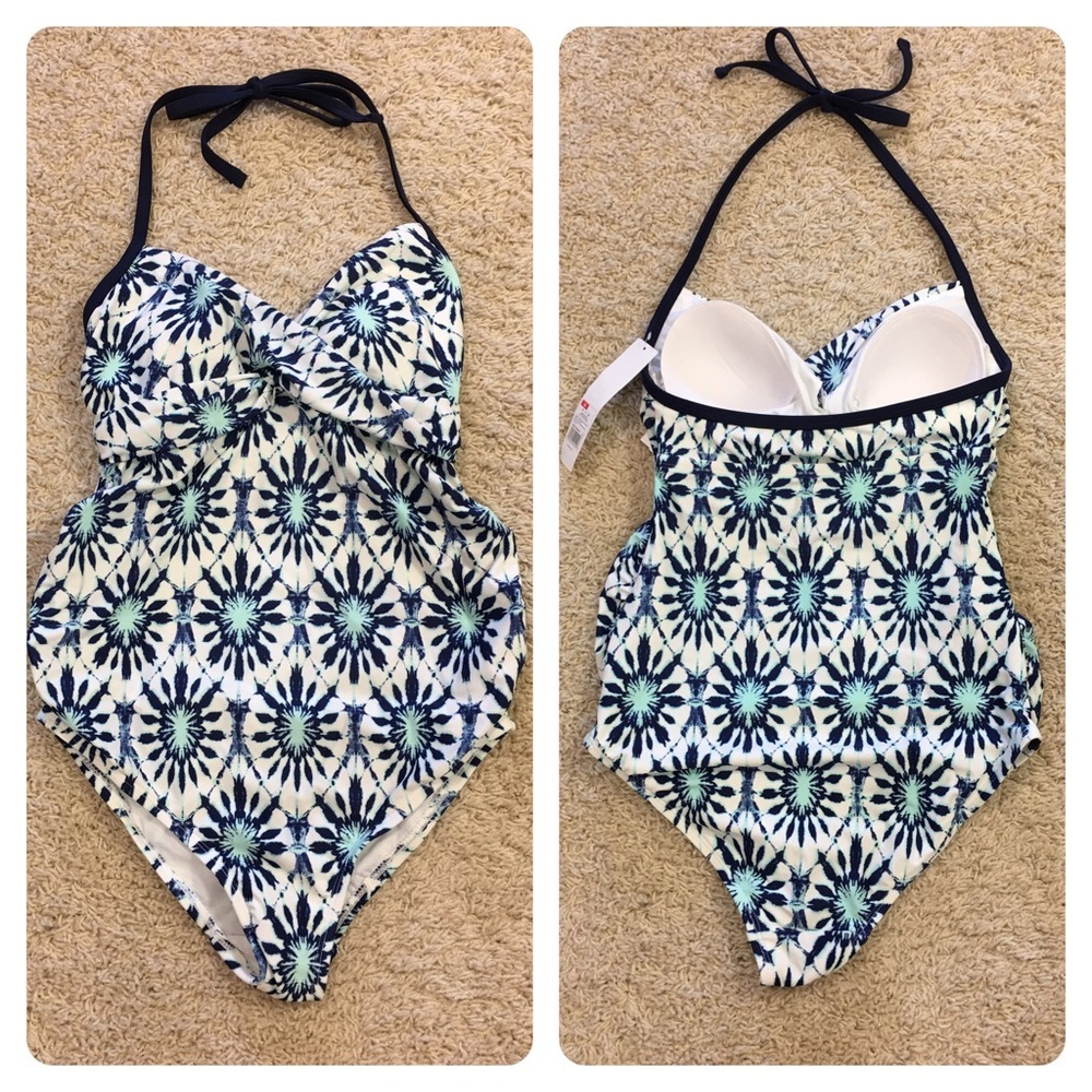 NWT LIZ LANGE MATERNITY TARGET XS SWIMSUIT